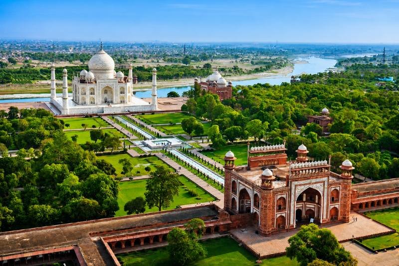 Taj Mahal Tour by Helicopter